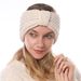 Accessori per capelli con fascia per capelli con fiocco in lana lavorata a maglia morbida, ispessita, alta elasticità e calda autunno/inverno da donna_voghion.com