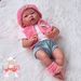 Doll cute doll baby girl toy vinyl newborn baby hand doll doll_voghion.com