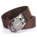 Automatische heren leren riem tandloze legering gesp nylon geweven riem outdoor tactische casual canvas riem groothandel_voghion.com