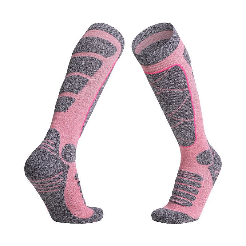 Meias de esqui profissionais, meias esportivas, absorventes de suor e umidade, confortáveis e quentes, antiderrapantes, antidesgaste, amortecimento e absorção de choque
_voghion.com