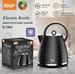 RAF 2L Double Layer Electric Kettle, Stainless Steel Anti-scald Boiling Water Jug, EU Standard Household Kettle_voghion.com