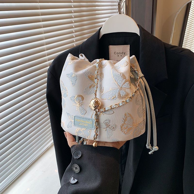 Borsa a tracolla di alta qualità, stile cinese, estiva, piccola, per donna, 2024, nuova moda, secchiello_voghion.com