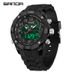 Men's Digital Analog Sports Watch With Multifunction, Waterproof, Stopwatch, Alarm, And Backlight For Outdoor Activities Waterproof Watch For Men_voghion.com