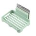 20Pz Scatola portaoggetti per doccia da bagno, portaoggetti in plastica, resistente, senza tracce, portasapone antiforatura, 13X10X2Cm_voghion.com