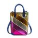 Women bags 2024 new Korean version of fashion contrasting colors foreign style portable women's shoulder crossbody small square bag_voghion.com