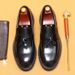 Glide VIP Exclusive Tassel Loafers For Men Genuine Leather Thick Sole British Style Casual Shoes Cowhide Lining Business_voghion.com