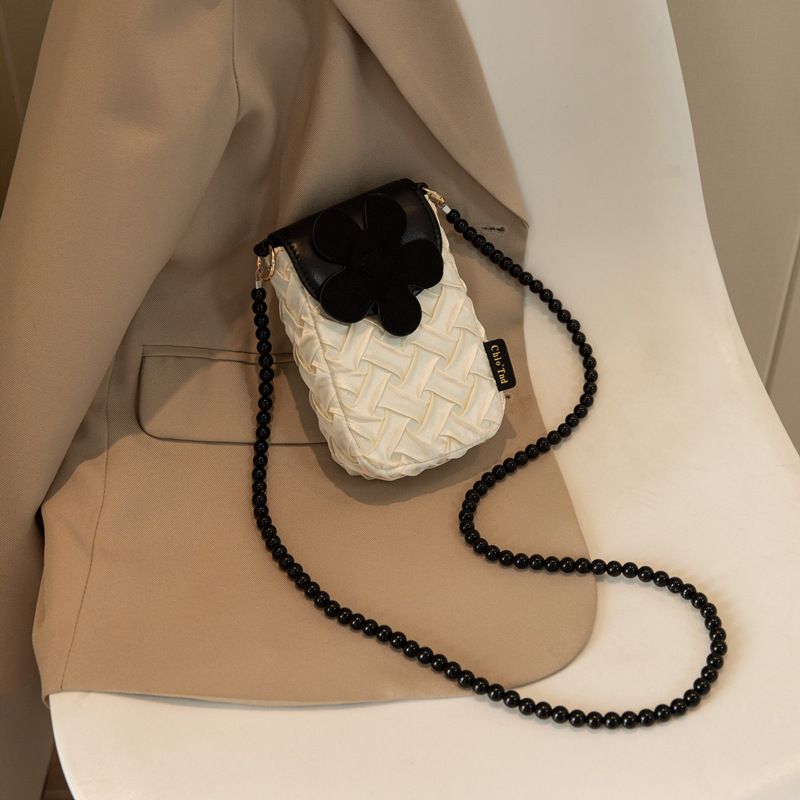 Humain Rose Mobile Téléphone Sac Femme 2023 Nouveau Design Sens Niche Ins Lumière De Luxe Messenger Sac En Direct En Gros_voghion.com