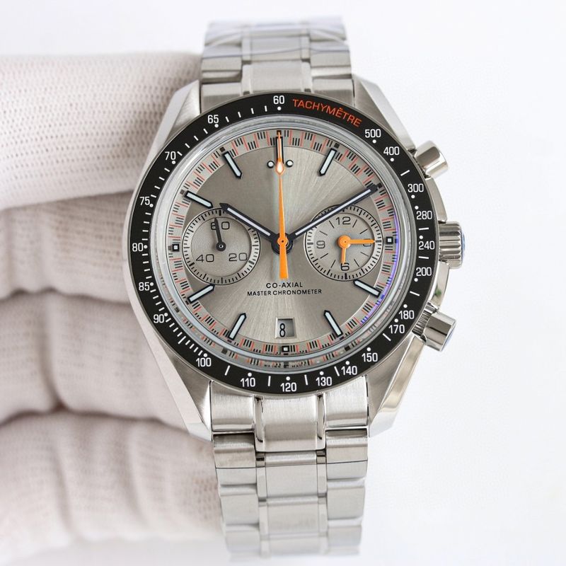 Oujia Brand Speedmaster Chronograph Series Steel Band Fully Automatic Mechanical Men's Watch_voghion.com
