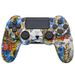 P4 kabelloser Gamecontroller, kompatibel mit P4/Pro/Slim/PC-Touchpad, Wassertransferdruck_voghion.com