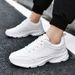 Euro Step 2025 New Versatile White Large Size Running Men's Odor-Resistant Leather Casual Sports Travel Trendy Shoes_voghion.com