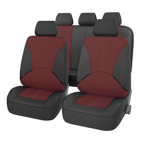 General Autosëtz 9-deeleg PU Lieder Auto Véier Saisone General Sëtzkëssenbezuch_voghion.com