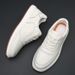 TerraStride Top Layer Cowhide Genuine Leather Men's Sneakers 2025 Spring And Autumn New Casual Breathable White Shoes For Men_voghion.com