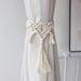 Nordic style hand-woven curtain rope decorative pendant light luxury curtain tassel tie curtain tie buckle_voghion.com