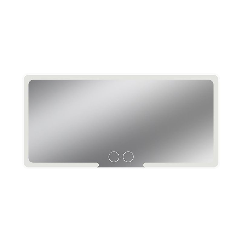 hot selling manufacturer car sun visor three color LED makeup mirror three speed dimming high definition mirror with light mirror_voghion.com