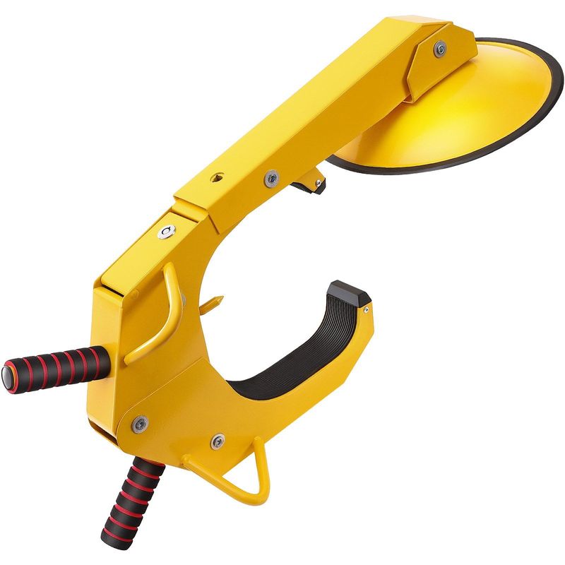 VEVOR Wheel Lock Clamp, 1 Pack Trailer Wheel Lock, Heavy-Duty Anti Theft Tire Lock, Trailer Wheel Locks For RV Trailers, Cars, Trucks, SUVs_voghion.com