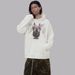 Distressed Oversized Hoodie – Schwerer Pullover mit Fleecefutter und Vintage-Print (Unisex, überschnittene Schultern, gerippter Saum)_voghion.com