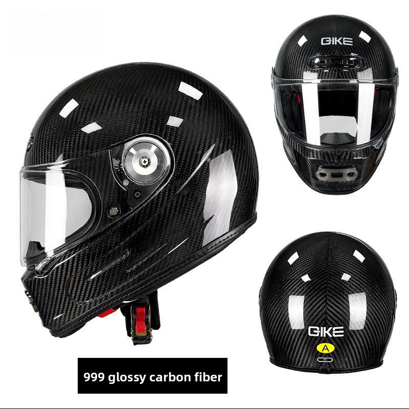 Qike Carbon Fiber Motorcycle All-Season Universal Ultra-Light Riding Safety New National Standard 3C Certification Full_voghion.com