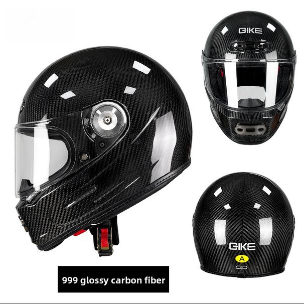 Qike Carbon Fiber Motorcycle All-Season Universal Ultra-Light Riding Safety New National Standard 3C Certification Full_voghion.com