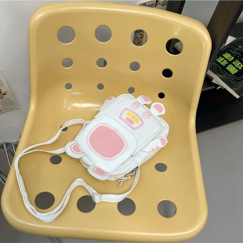 FOUR ONE Borsa per telefono con astronauta piccola e carina, borsa a tracolla singola con motivo a cartoni animati per ragazze_voghion.com