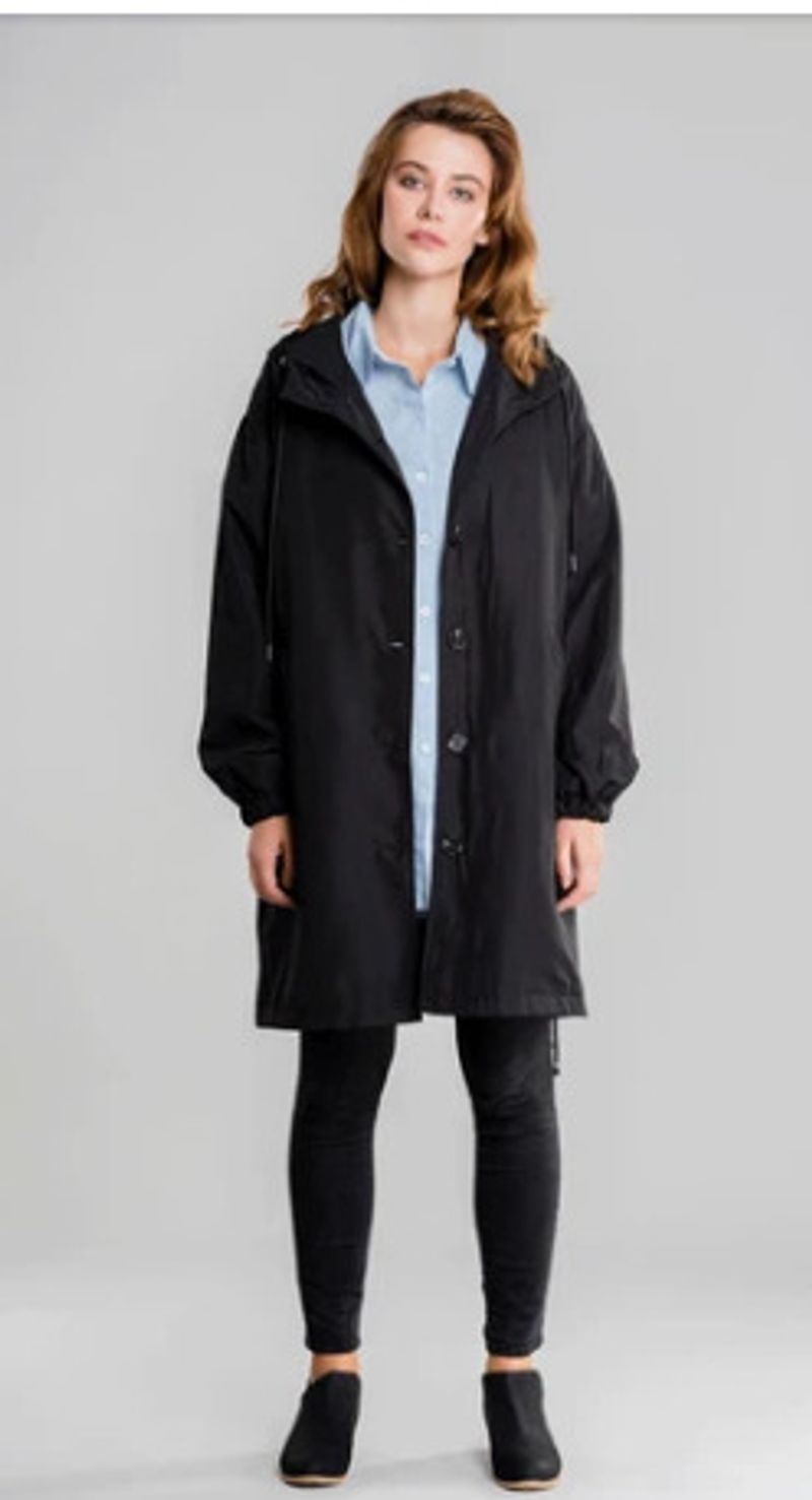 Damen-Windbreaker in Übergröße, mittellang, lockere Langarmjacke, mehrere Farben erhältlich_voghion.com