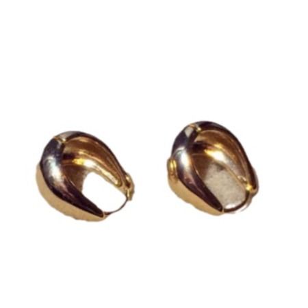 Light INS High-End Metal Ear Cuffs Niche Simple Water Drop Elegant Versatile Earrings For Women_voghion.com