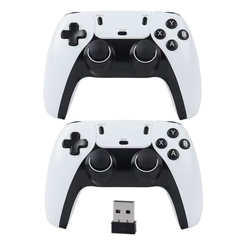 National Version Red Pepper HD Game Console M15 PS1 Mini Wireless Controller Dual Player 1080p_voghion.com