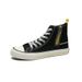 VASIBAEN High Top Canvas Men 2025 Spring New Small Form Design Korean Board Shoes For Men's Versatile Instagram Trend_voghion.com