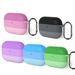 Custodia per auricolari in silicone con colori sfumati per AirPods Pro 3 2025, custodia in TPU con gancio per AirPods Pro 3 generazione_voghion.com