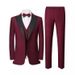 CT 24 Spring New Groom Slim Fit Suit Three-Piece Set Korean Style Wedding Best Man Men's Formal Wear Bsxf1103_voghion.com