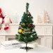30/60cm Mini Christmas Tree PVC Small Tree Decor Office Party Holiday Decoration Christmas Trees Festive & Party Supplies_voghion.com