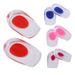 Sottili inserti in gel per il tallone - Cuscinetti ammortizzanti per piedi per uomo e donna (rosso/blu, S/M/L) - Comodi cuscinetti per il tallone in PU per l'uso quotidiano_voghion.com