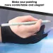 Two-finger Artist Gloves Anti-touch For Drawing Graphics Tablet IPad Sketch Smudge Guard Palm Rejection Art Glove_voghion.com