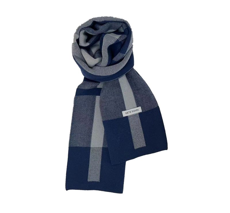 Sciarpa Ragazzi Autunno e Inverno Nuovo Caldo Stile Coreano Joker Studente Gioventù Sciarpa Scozzese Moda Uomo Outlet di Fabbrica_voghion.com