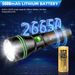 Diving Flashlight P70.2 Strong Light Long Range Sea Diving Emergency Underwater Lighting LED Flashlight_voghion.com