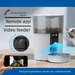 Automatic Remote Control Voice Intercom Timed Quantitative Pet Smart Cat Dog Feeder Machine_voghion.com
