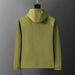 2025 Autumn And Winter New Style Hooded Jacket Checkerboard Zipper Style Official Website Synchronization M-3XL Light Green_voghion.com