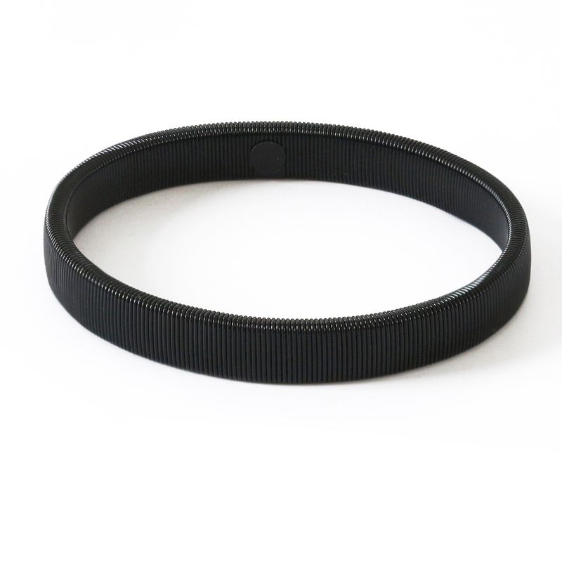 Men's Metal Spring Bracelet Elastic Wristband Arm Band Cuff_voghion.com