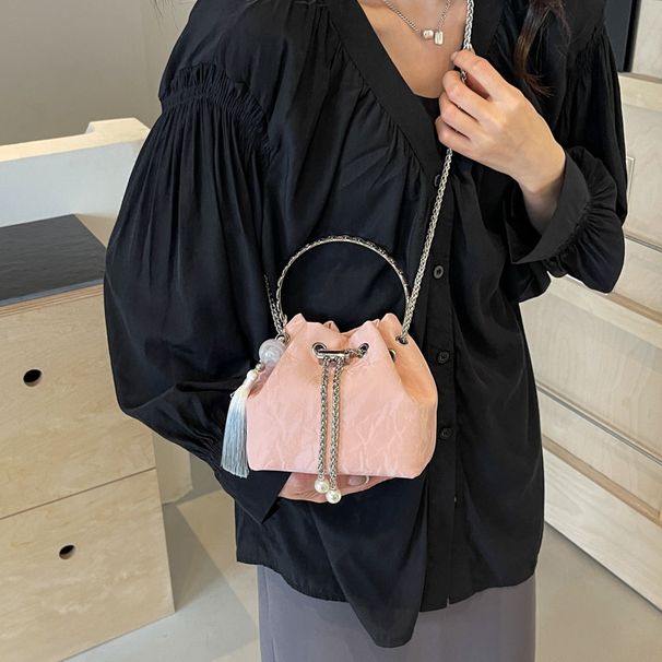 Textură de înaltă calitate populară anul acesta, geantă cu buzunar cu lanț, design de nișă, 2024, nouă geantă de umăr cu un singur umăr în stil western, de lux, ușoară_voghion.com