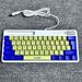 Schnäppchen RGB Backlit Wired 61-Tasten Dual-Switch Mechanische Tastatur Für Computer Büro Gaming Universal Laptop_voghion.com