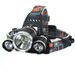 T6 LED Headlamp - 3-Light Rechargeable Head Torch With Zoom, 1000 Lumens For Night Fishing, Camping & Outdoor Activities (Adjustable, Hands-Free)_voghion.com