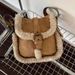 Autumn and winter wool women's bag small popular suede fur shoulder bag_voghion.com
