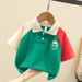 Sommerkleidung für Jungen im Kindergarten, Klassenuniform 2024, kurzärmeliges Poloshirt im neuen Stil für die Grundschule und Sekundarstufe_voghion.com