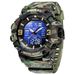 SMAEL SMAEL Outdoor wasserdichte elektronische Uhr Camouflage Sport leuchtende Herrenarmbanduhr_voghion.com