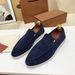 High Version Men's Slip-On Sheepskin Flat Casual Lazy Loafers Women's Large Size Shoes_voghion.com