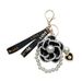 Korean version pearl element camellia keychain bag pendant creative independently designed goods_voghion.com