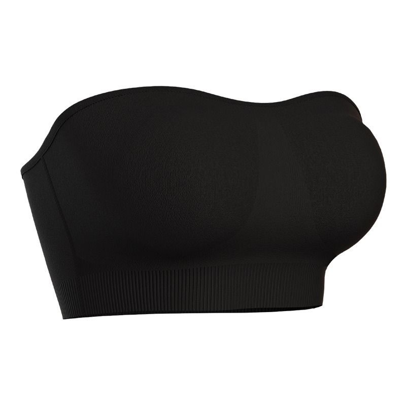 Women's Intimates Tube Top Bra Beautiful Back Strapless No Steel Ring Wrapped Chest_voghion.com