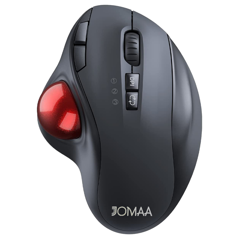 Kabellose Dual-Mode-Bluetooth-Trackball-Maus zum Zeichnen_voghion.com