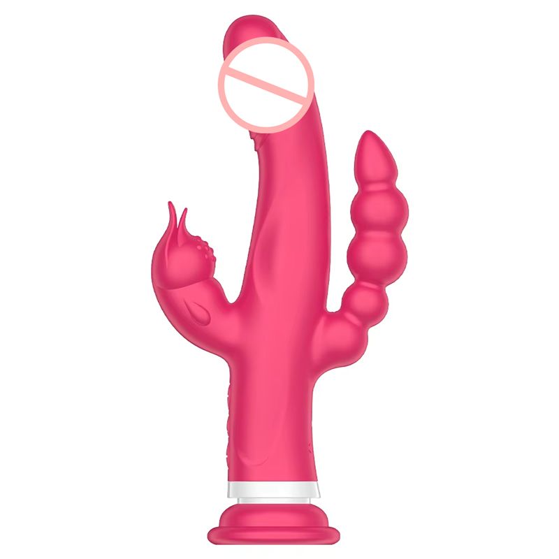 Bulk Price Realistic Strong Rabbit Vibrator 10 Speeds Mode Three Motors Sex Toy Dildo For Women And Couples Adult Product_voghion.com