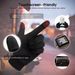 Luvas unissex de outono e inverno quentes para ciclismo, dedos inteiros, esportes ao ar livre, antiderrapantes, tela sensível ao toque, para dirigir, correr, pescar_voghion.com