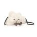 Small Cute White Crossbody Fun Cloud Soft Plush Women's Shoulder Convenience Organizer Bag Fashion Versatile Casual Daily_voghion.com